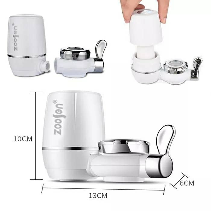 Robinet Filtre à eau cuisine, pour l'élimination de la rouille et des bactéries Le Chlore Et Les Matières Organiques