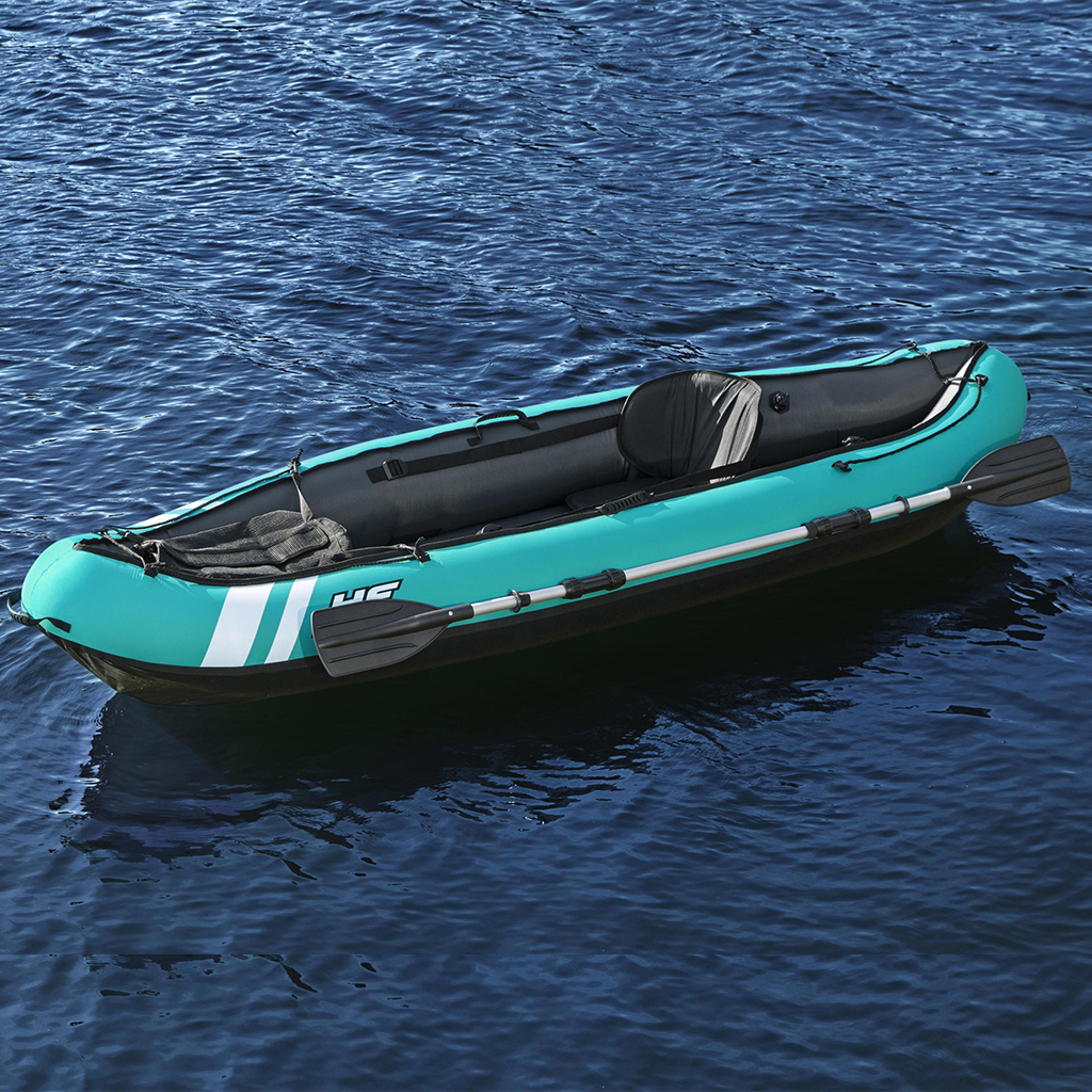 Hydro-Force Kayak Ventura Canoë Pompe+Rame Et Siège 130kg Bestway-65118