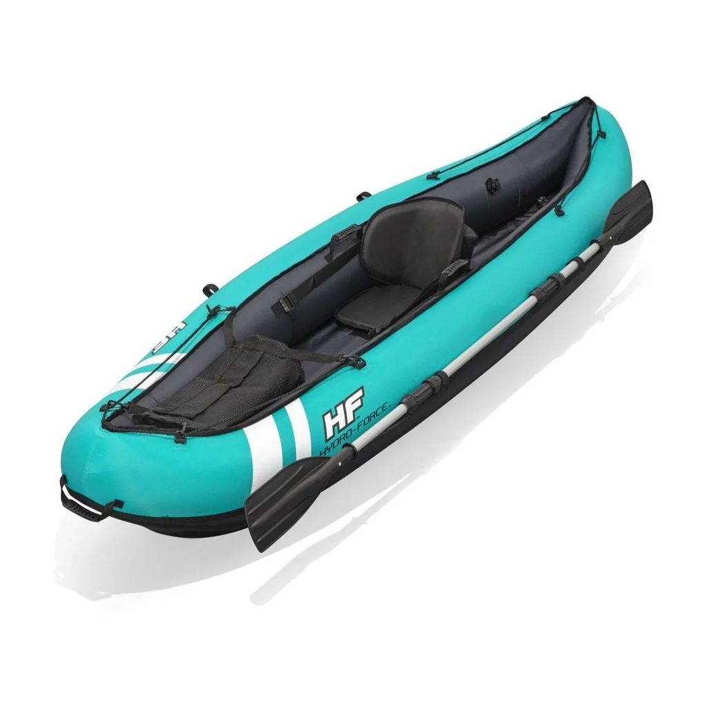 Hydro-Force Kayak Ventura Canoë Pompe+Rame Et Siège 130kg Bestway-65118