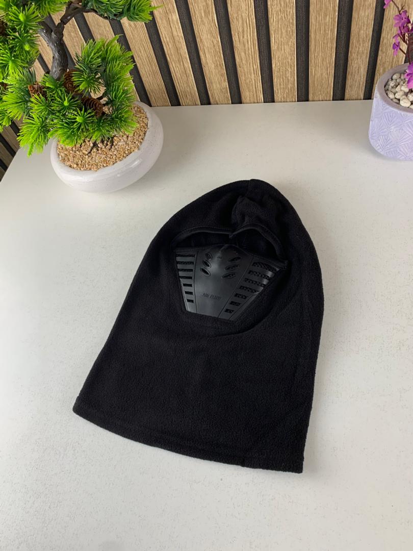 Excefore fleece winter balaclava with windproof mesh