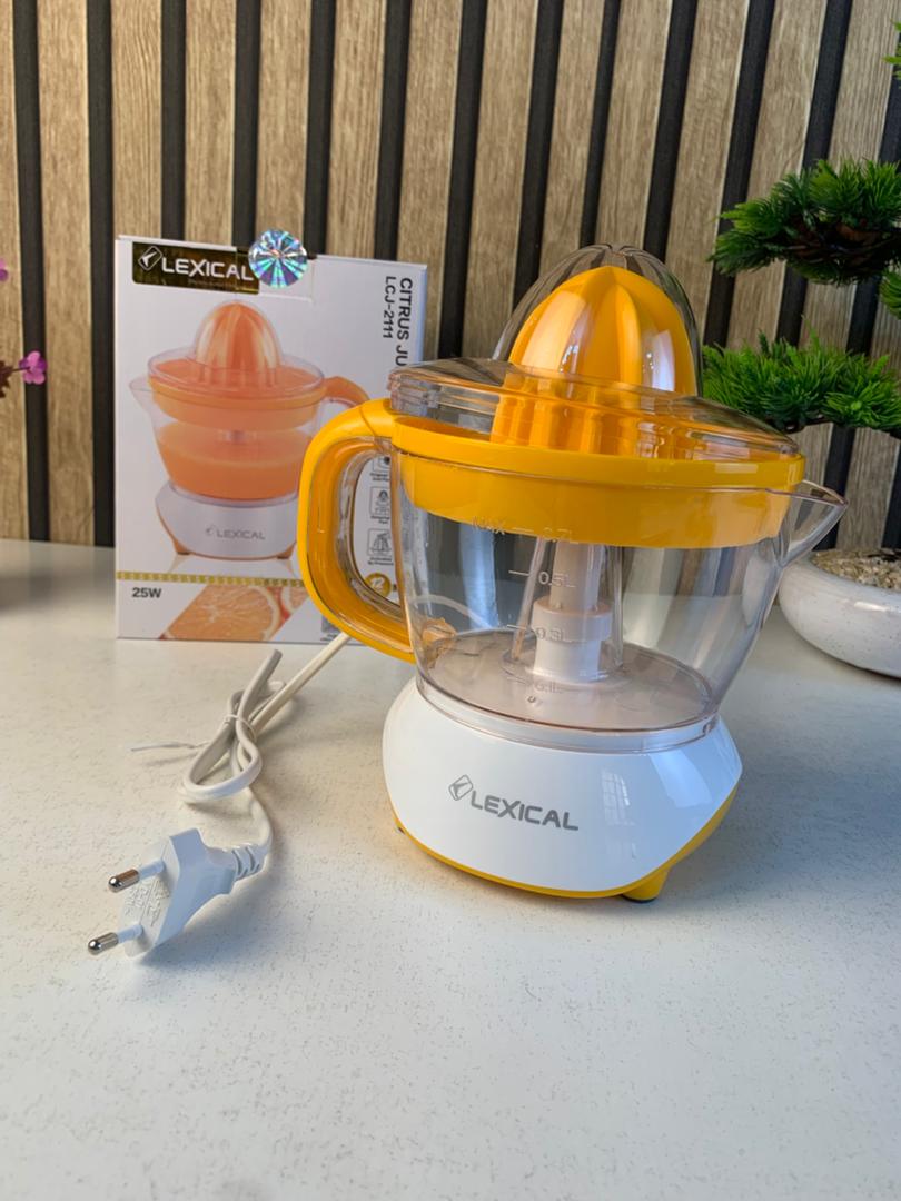 Lexical 25W Electric Citrus Juicer with Dual Rotation