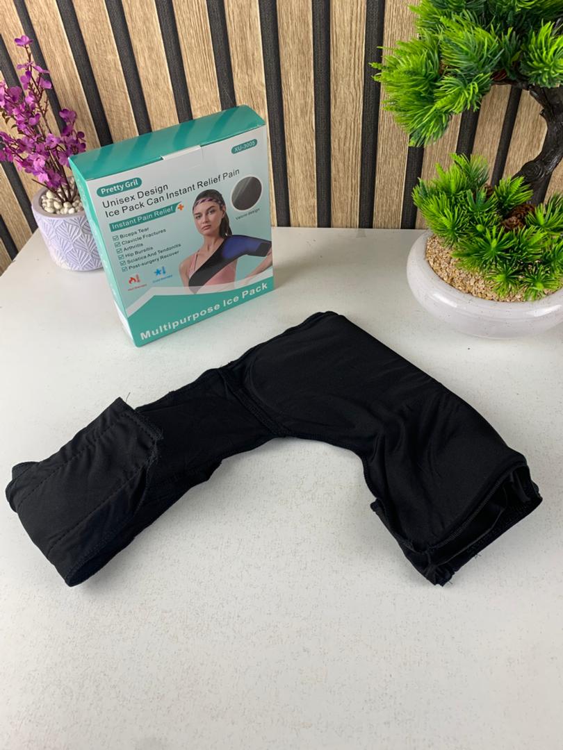 Hot and cold gel shoulder pad pack