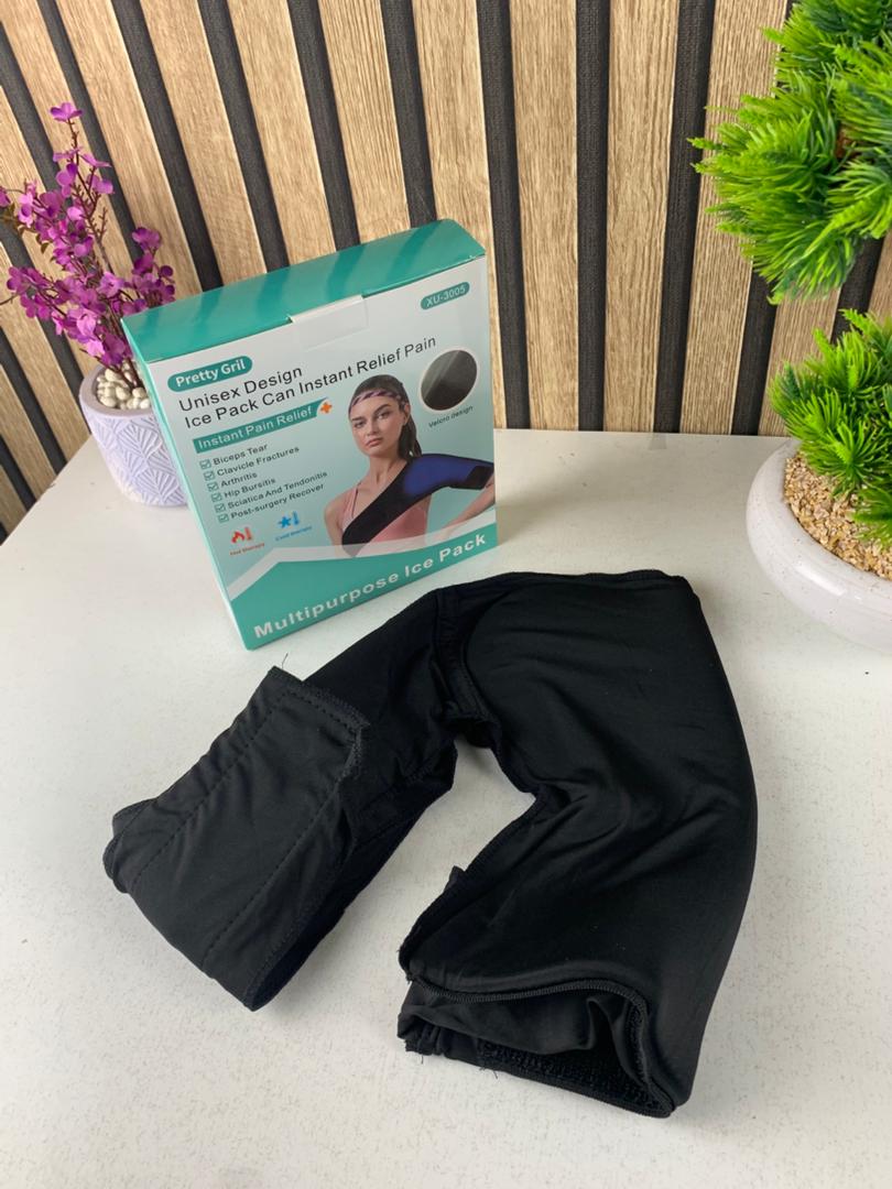 Hot and cold gel shoulder pad pack
