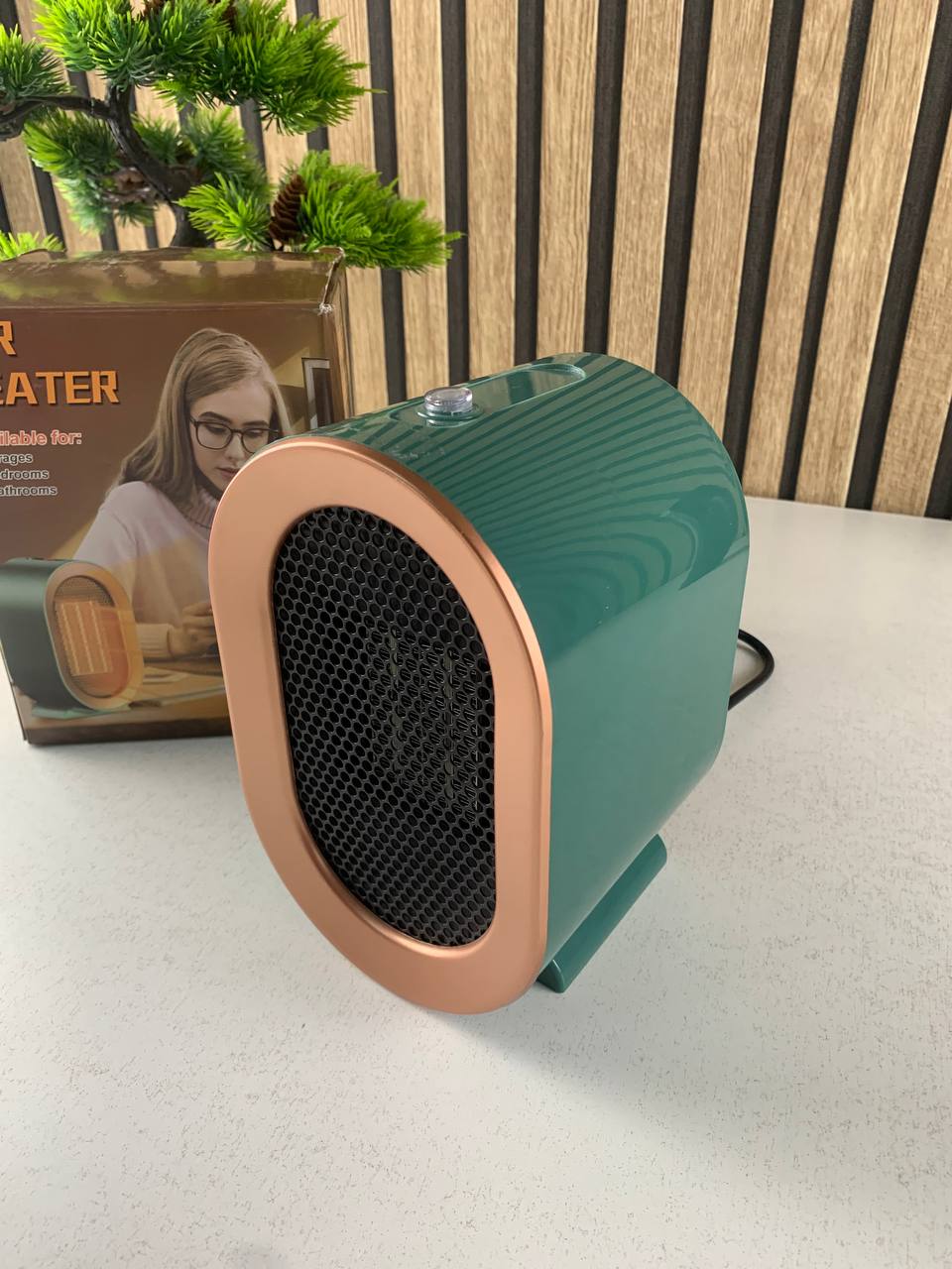 Chauffage soufflant portable 1200 W pour maison et bureau