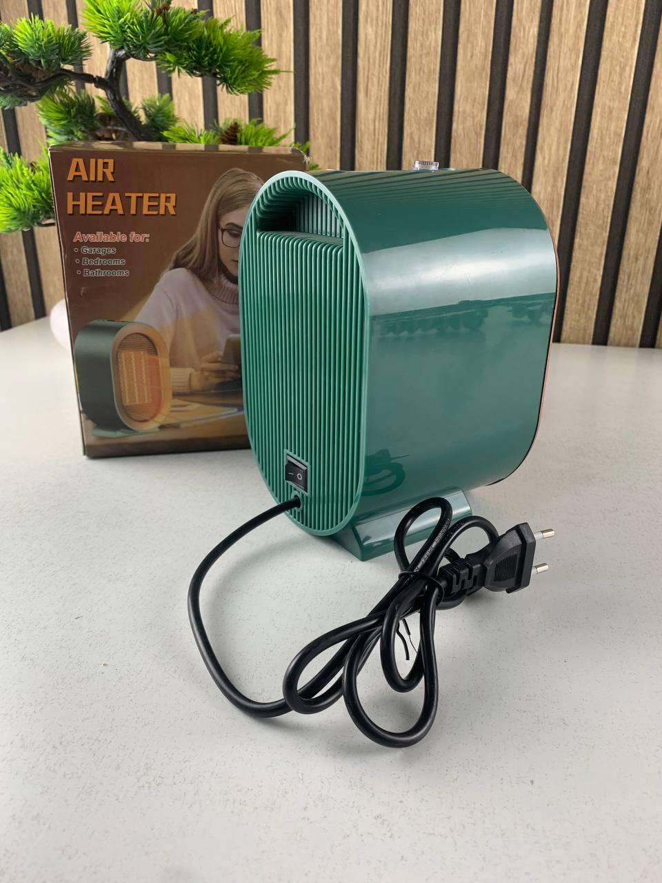Chauffage soufflant portable 1200 W pour maison et bureau