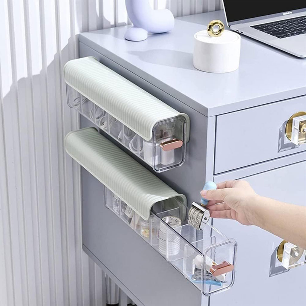 Multi-compartment storage box, 1 piece