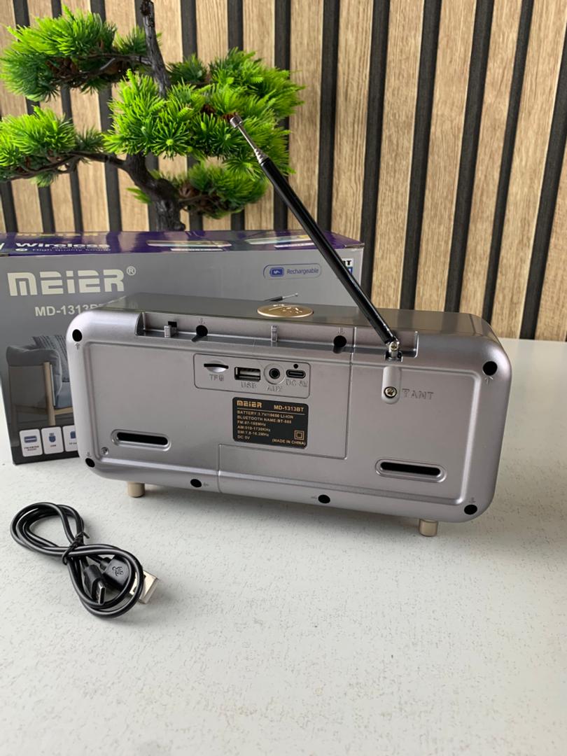 مكبر صوت بلوتوث محمول ريترو MD-1313BT