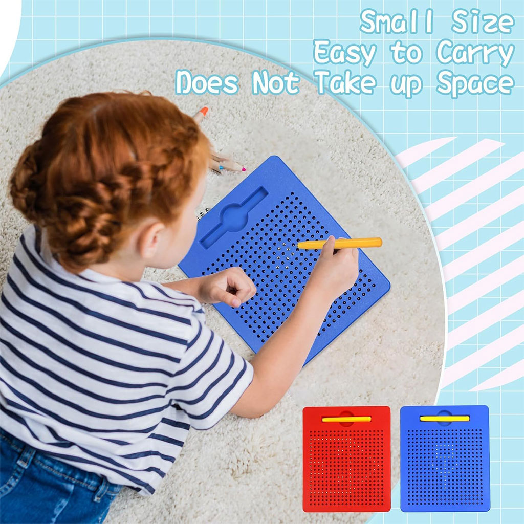 Magnetic drawing board for kids with pen