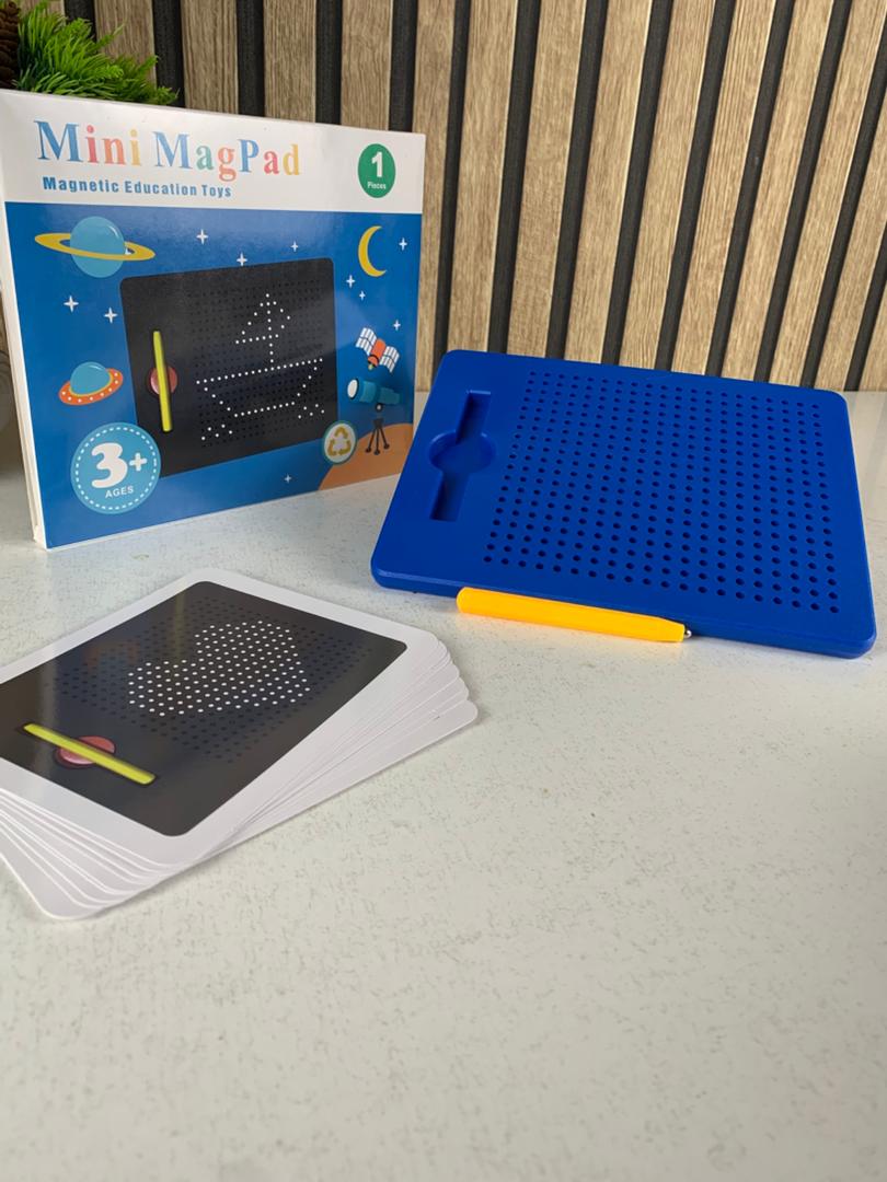 Magnetic drawing board for kids with pen
