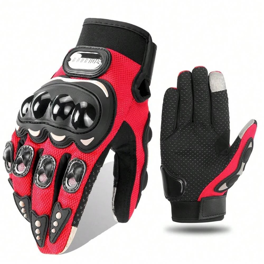 Winter motorcycle pack: thermal full balaclava + Pro Biker protective gloves