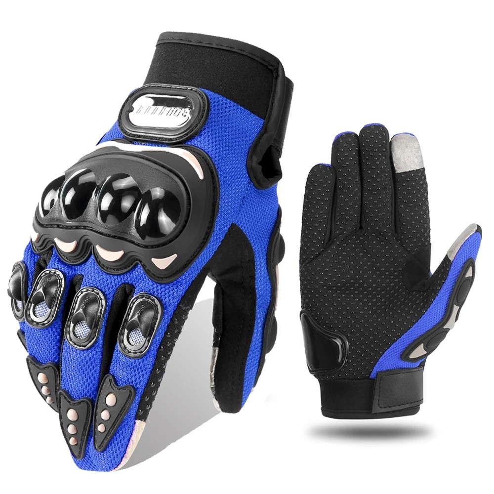Winter motorcycle pack: thermal full balaclava + Pro Biker protective gloves