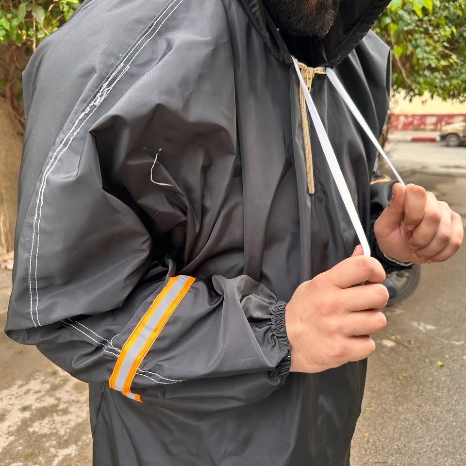 Motorcycle winter pack: waterproof suit + thermal gloves + balaclava V2