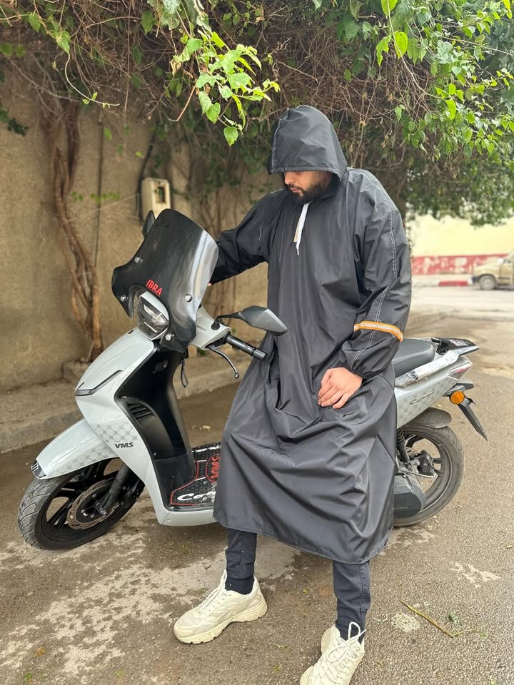 معطف واقي من المطر للدراجات النارية