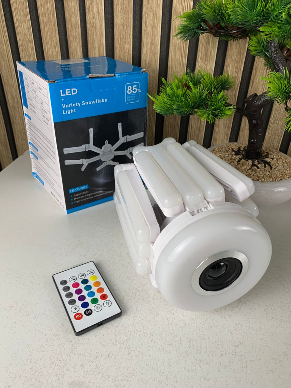 مصباح LED قابل للطي ببرغي 6500 كلفن