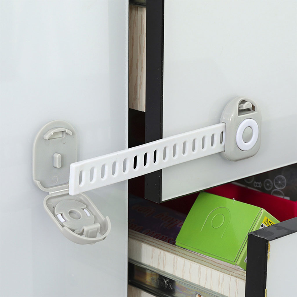 3-Pack Child Safety Locks for Appliances and Drawers