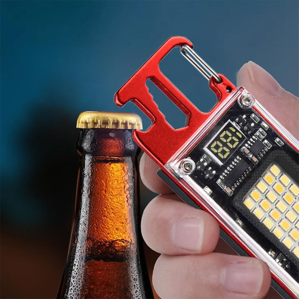 COB Multifunction Flashlight 1000 Lumens, 6 Modes