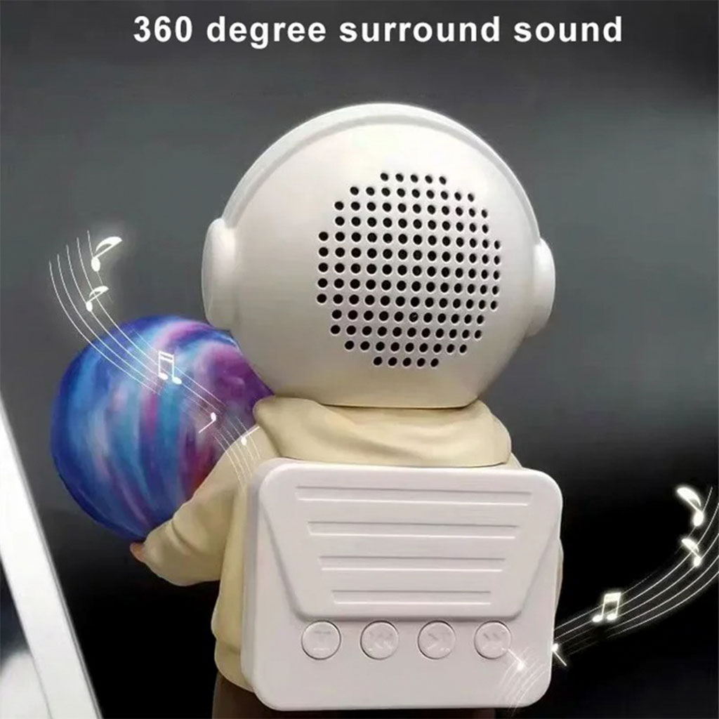Bluetooth Speaker and Astronaut Lamp YM-121