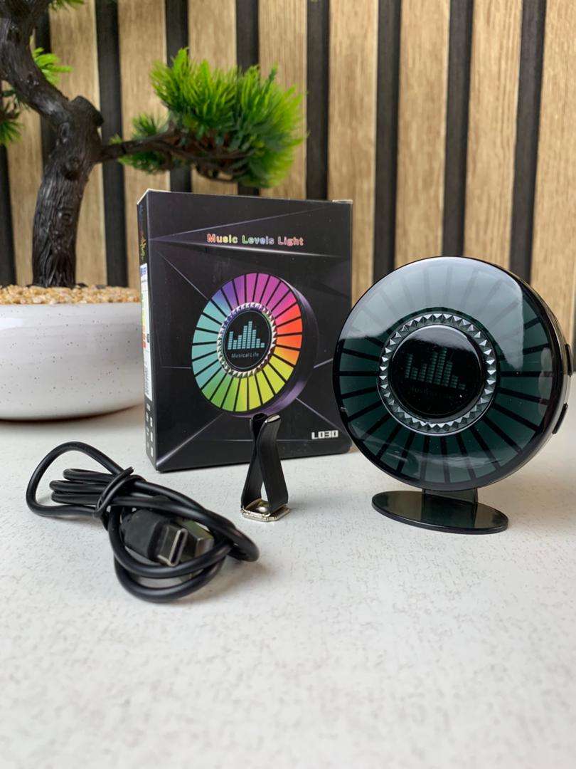 Humidifier with RGB ambient light and sound sensor, 1 piece