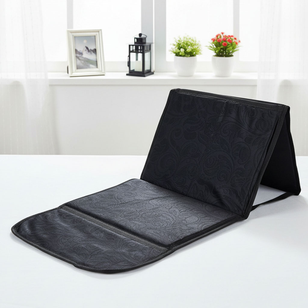 Sultan foldable prayer mat with backrest and back pocket V2