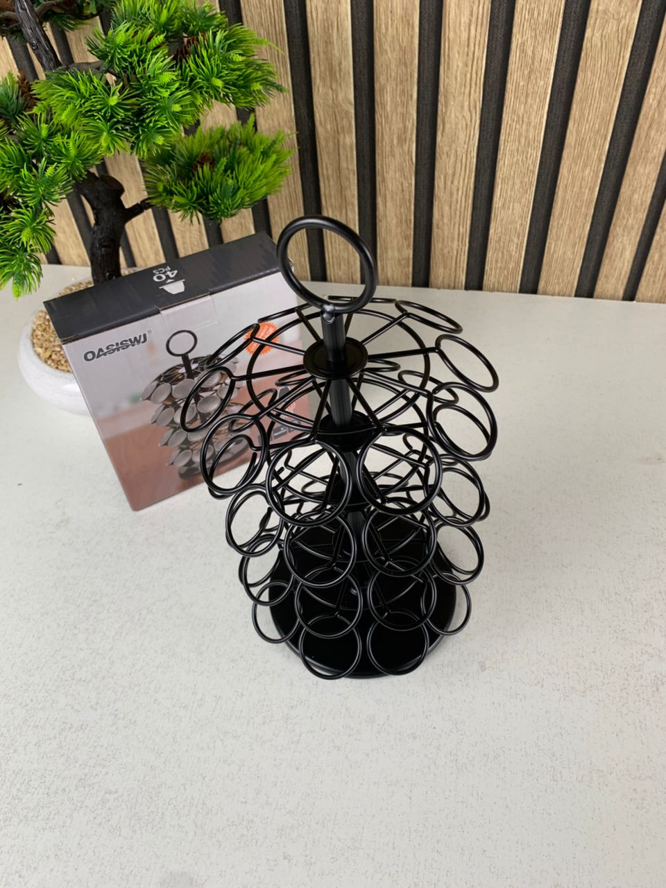 360° Rotating Coffee Capsule Holder, 40 PCS