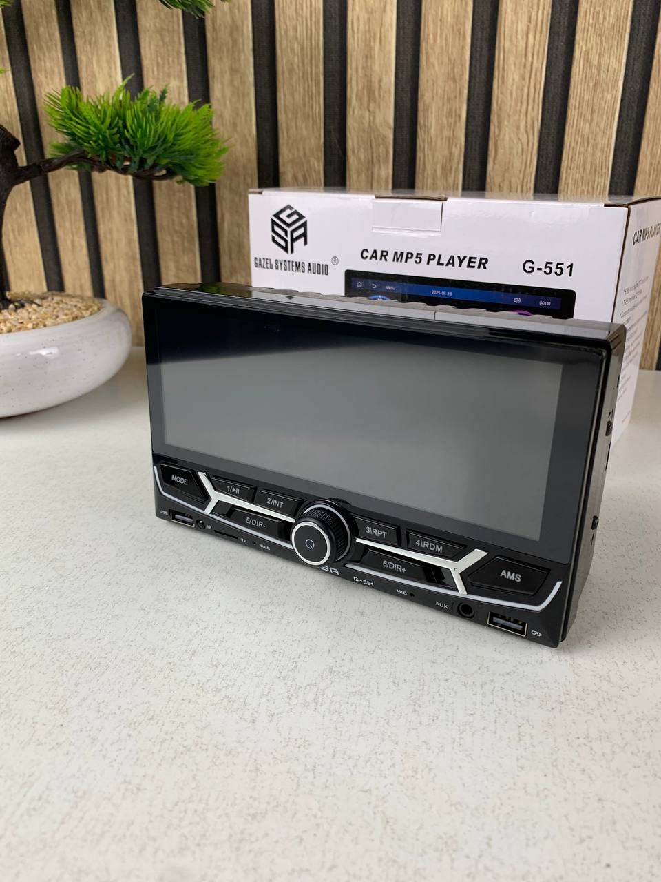 Autoradio 2 DIN tactile avec CarPlay et Android Auto