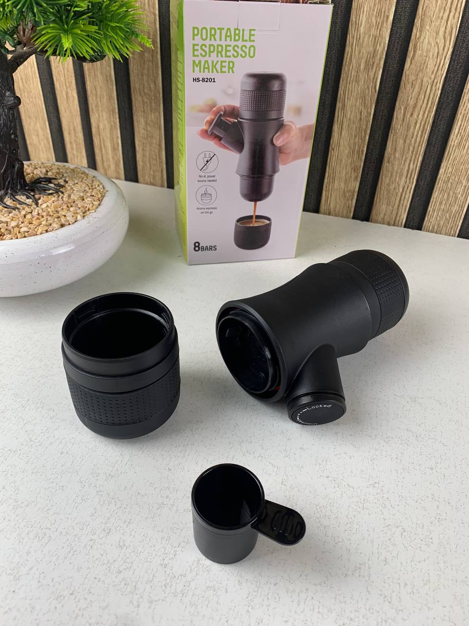 Portable espresso machine