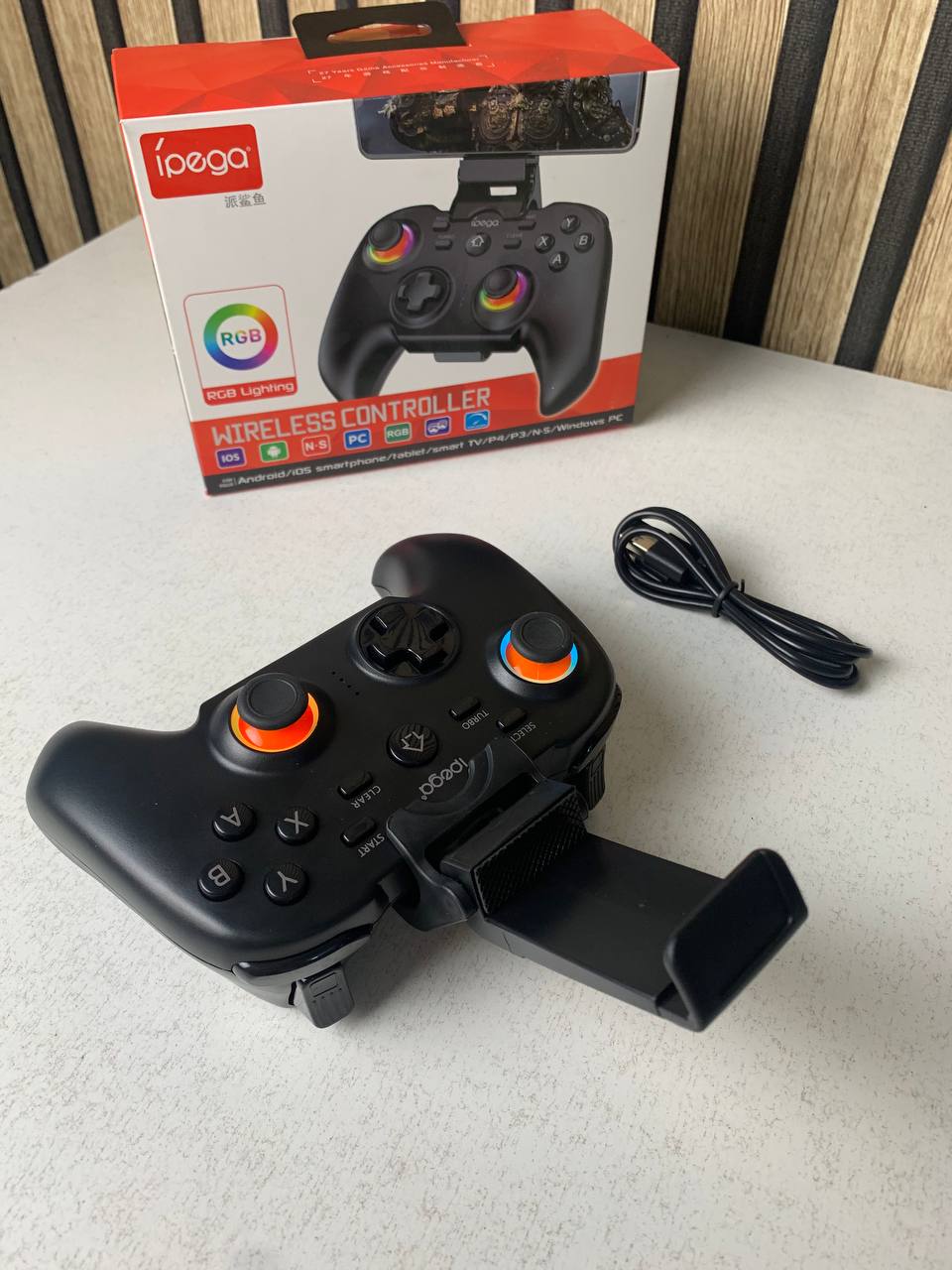 IPEGA PG-9115 Wireless Gaming Controller with RGB Lighting