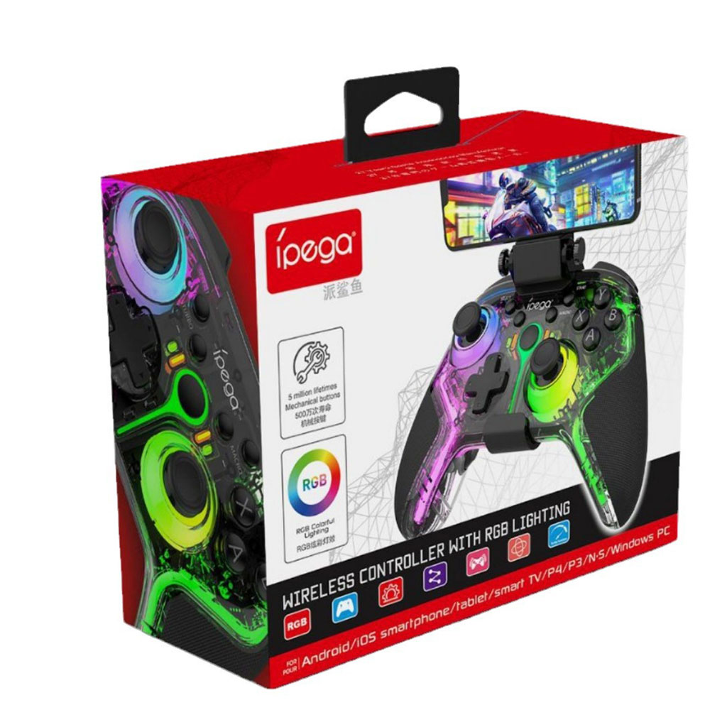 IPEGA PG-9666TH Wireless Gaming Controller with RGB Lighting