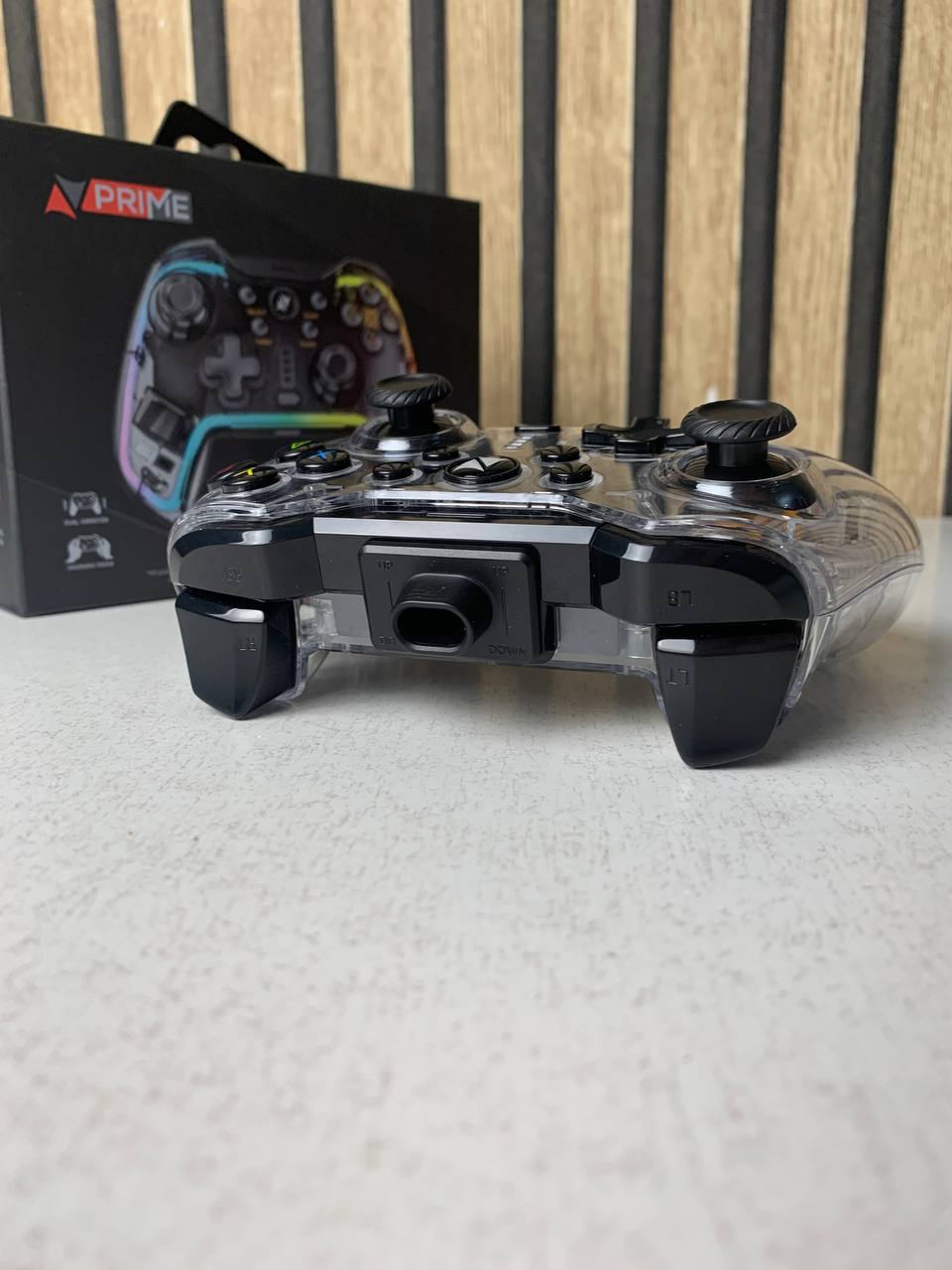 Wired Gaming Controller with Neon RGB Lighting PG-003