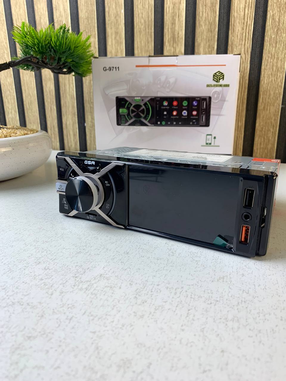 Autoradio multimédia G-9711 Bluetooth USB/MicroSD/Aux