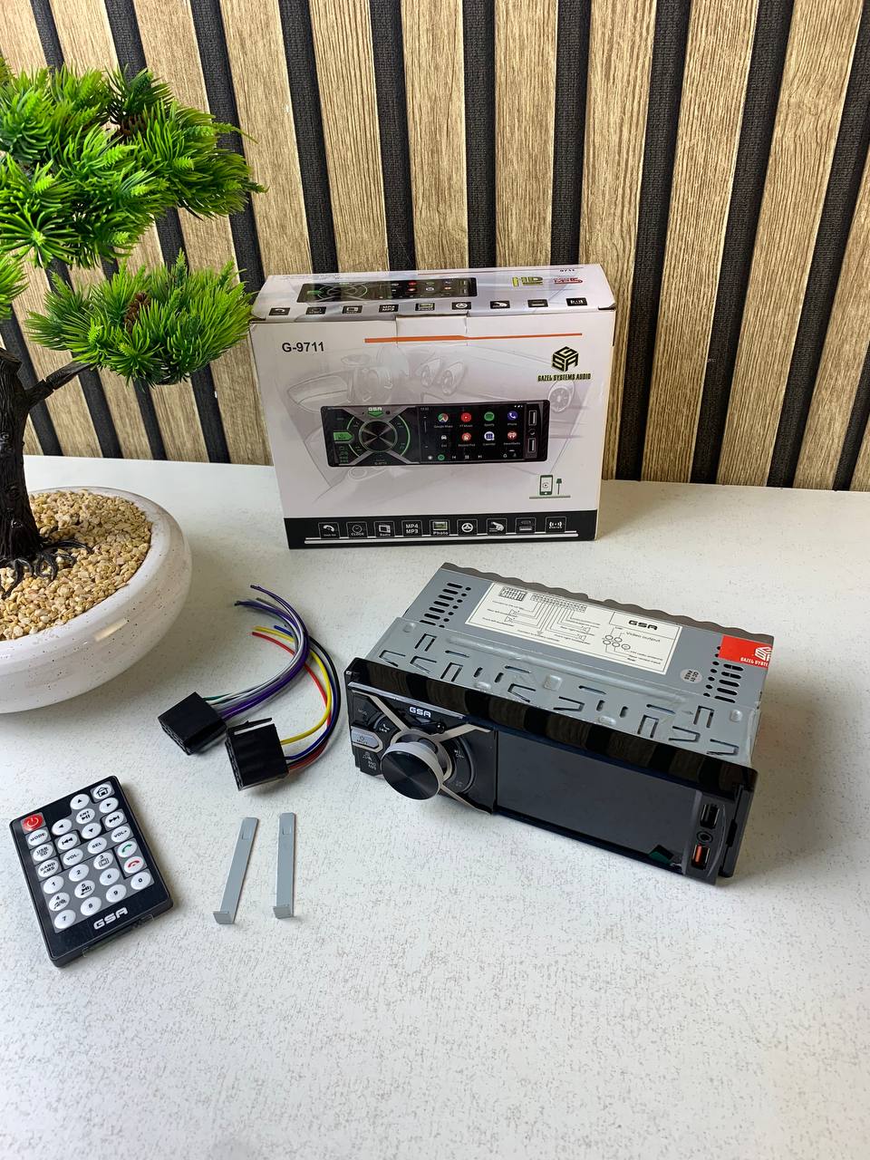 Autoradio multimédia G-9711 Bluetooth USB/MicroSD/Aux
