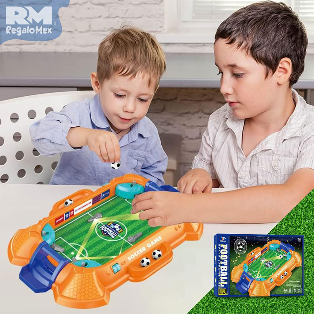 Mini tabletop foosball game for kids and adults