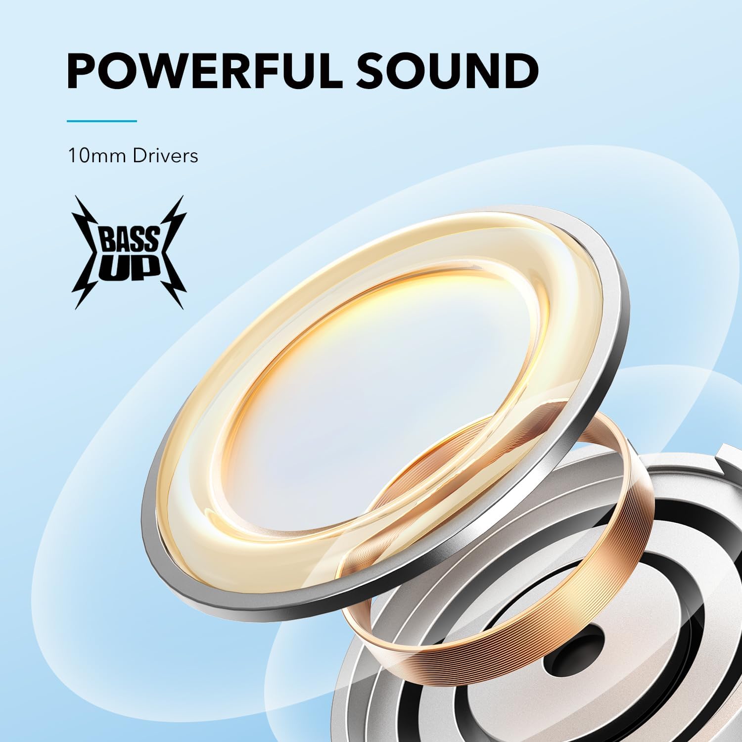 Écouteurs Bluetooth tour de cou Anker Soundcore Life U2, 24h