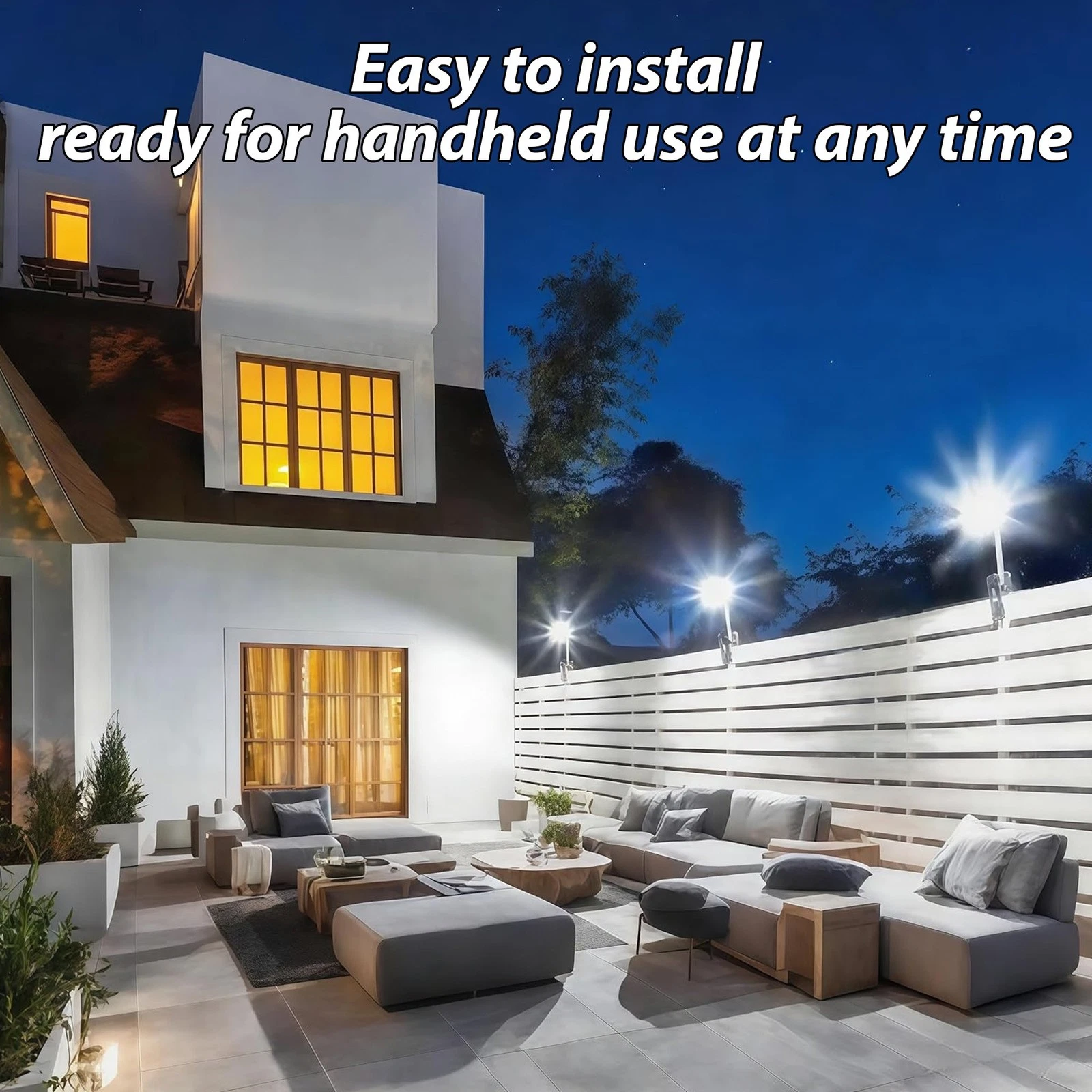 Solar LED clip wall light with motion sensor YX-672L-1