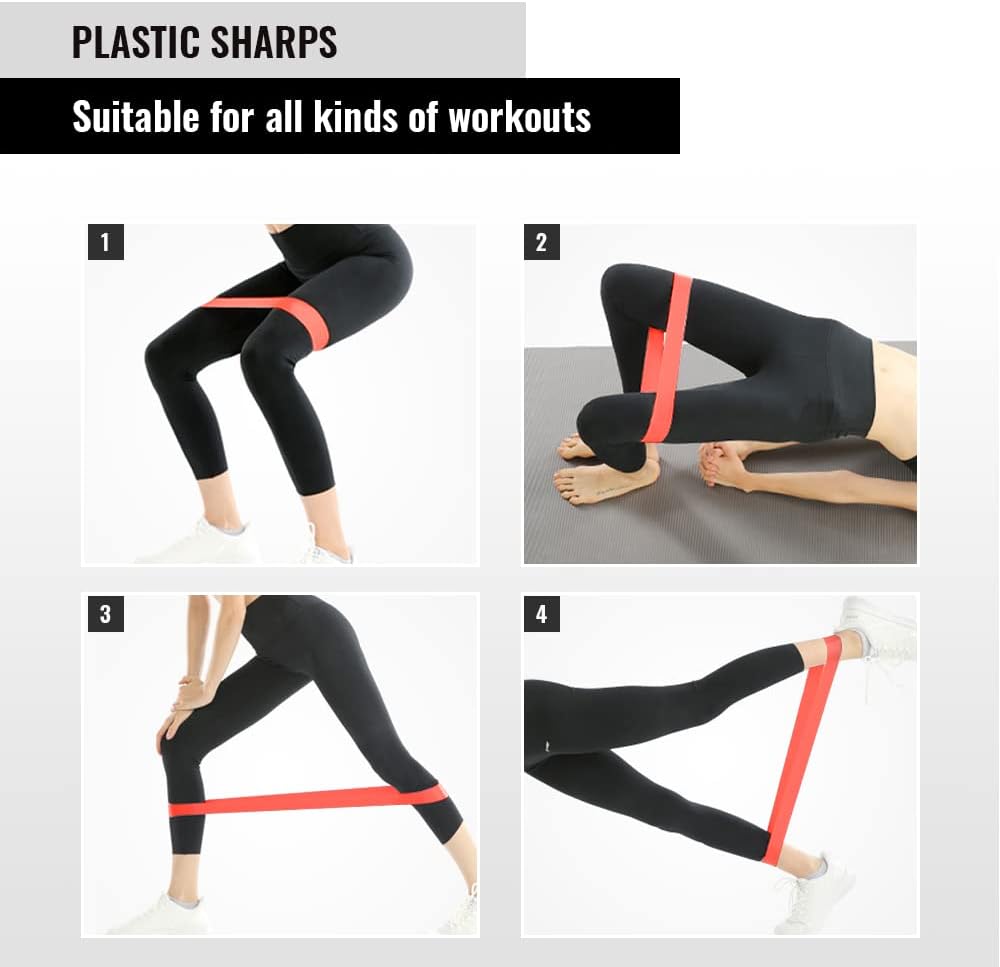 5-Piece resistance band set for exercise