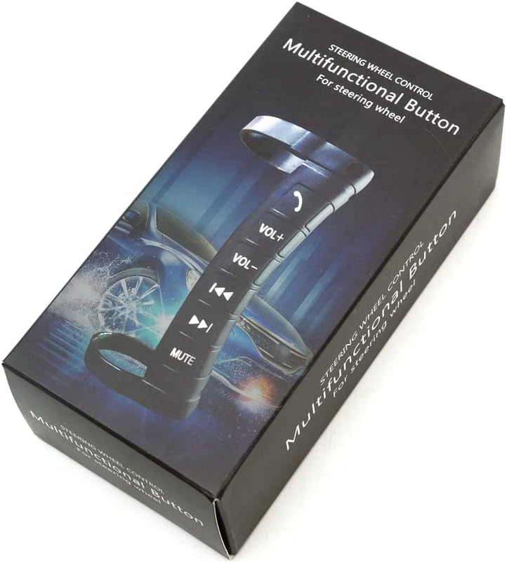 Steering wheel control button kit