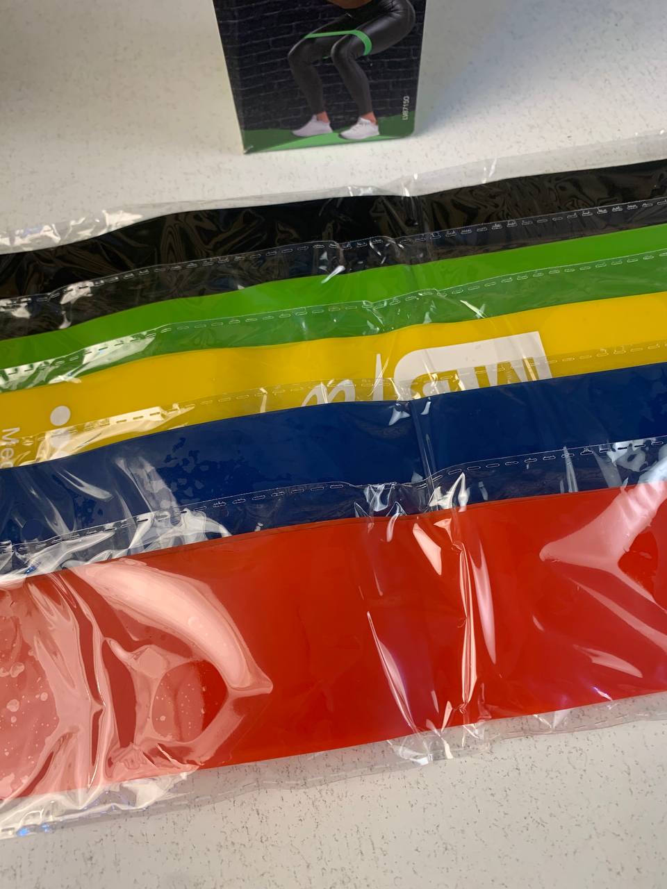 5-Piece resistance band set for exercise