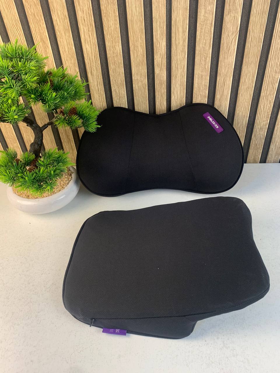 Memory foam car neck pillow