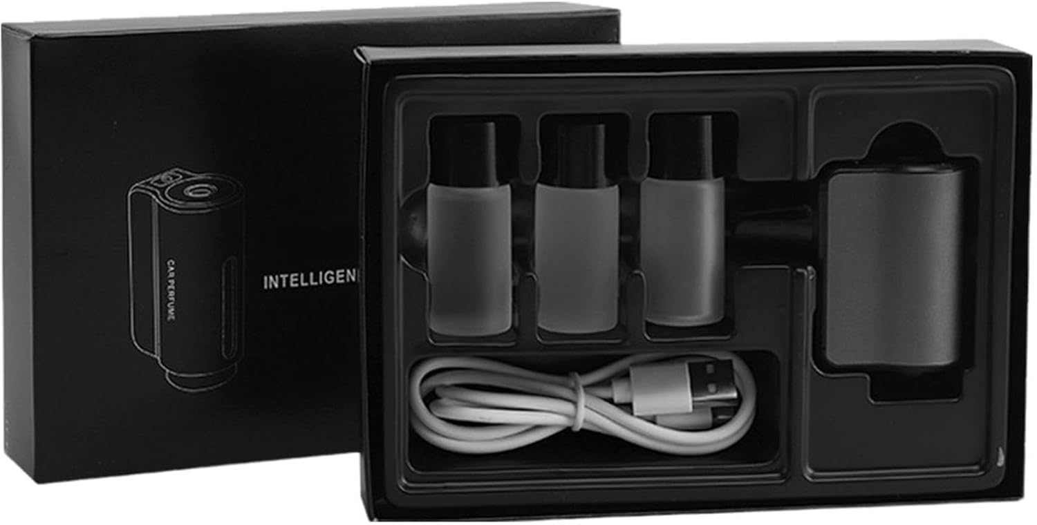 Smart car air vent oil diffuser with 3 refills
