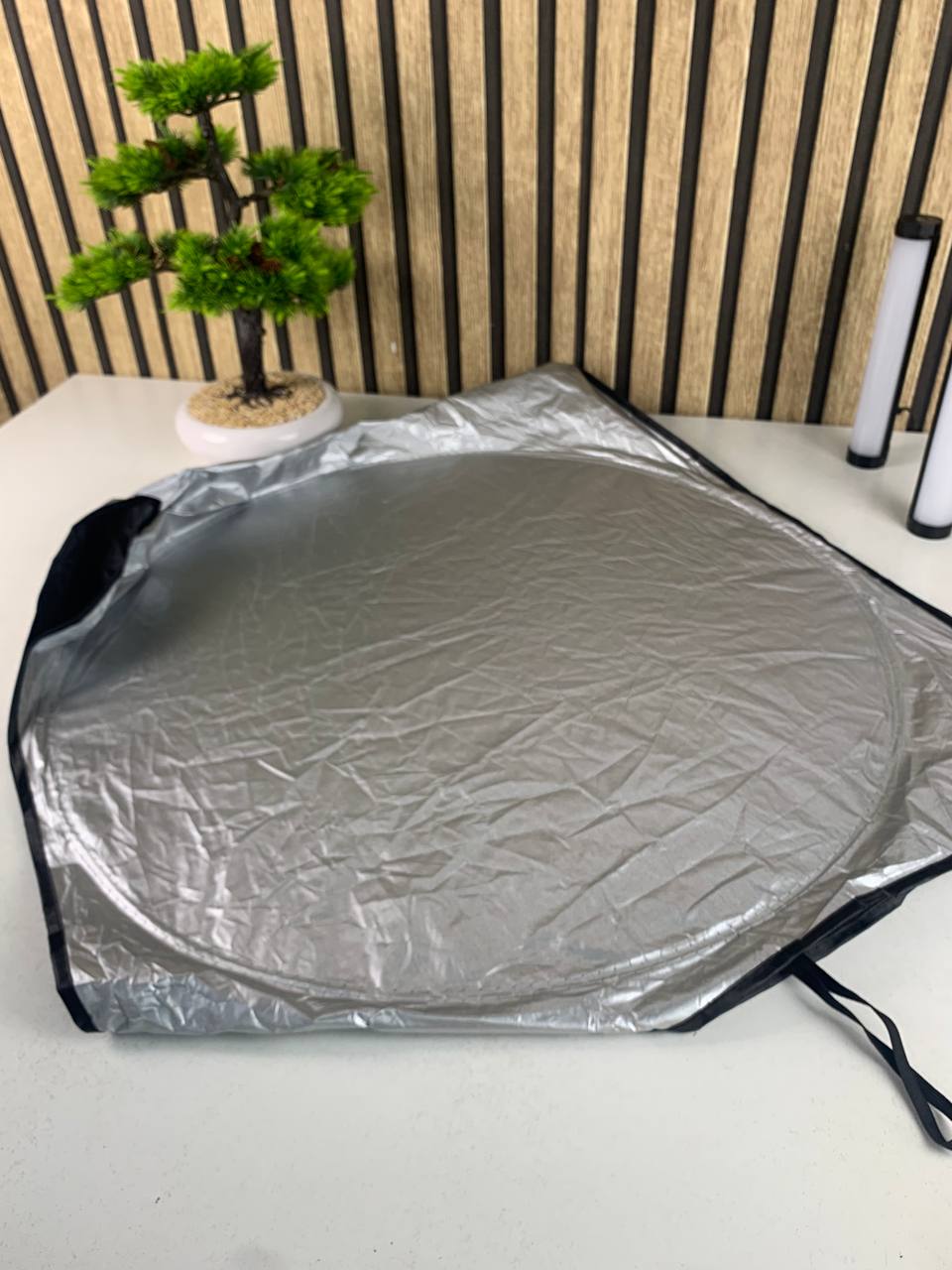 Car front and rear windshield sun shade