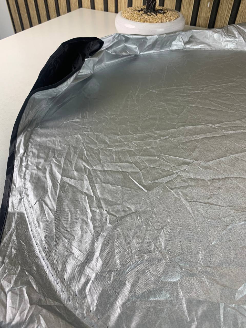 Car front and rear windshield sun shade