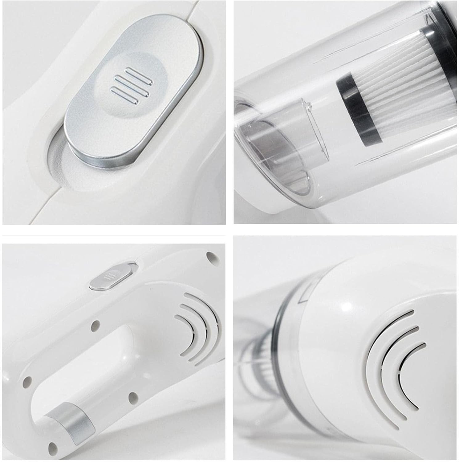 6-in-1 Portable Vacuum Cleaner JB-168, 1800 mAh Battery, HEPA Filter