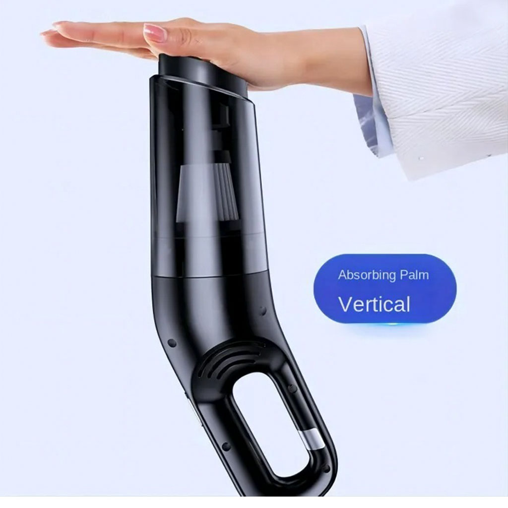 6-in-1 Portable Vacuum Cleaner JB-168, 1800 mAh Battery, HEPA Filter