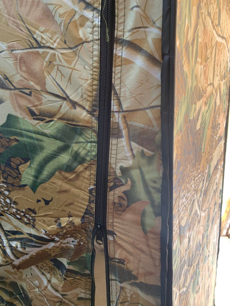 Foldable changing tent, UPF 50+ protection and waterproof, 120x120x190 cm, camouflage