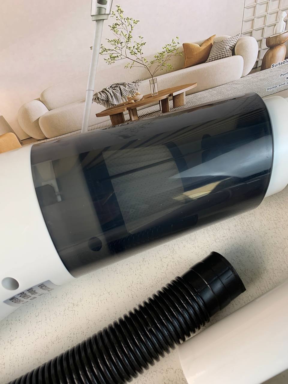 6-in-1 Portable Vacuum Cleaner JB-168, 1800 mAh Battery, HEPA Filter
