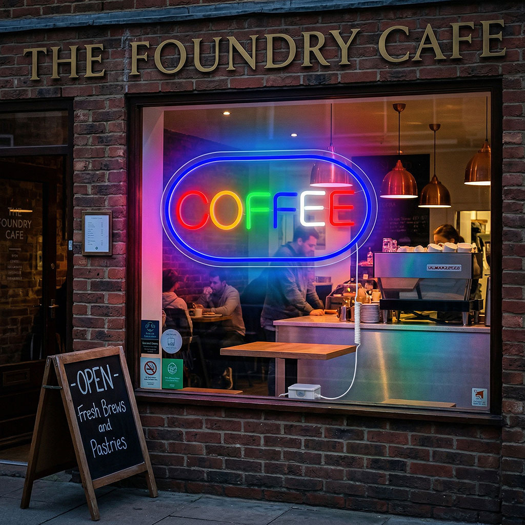 Coffee LED neon sign