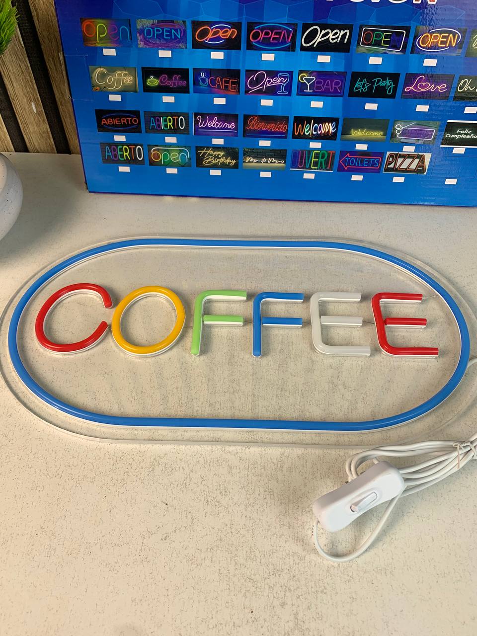 Coffee LED neon sign