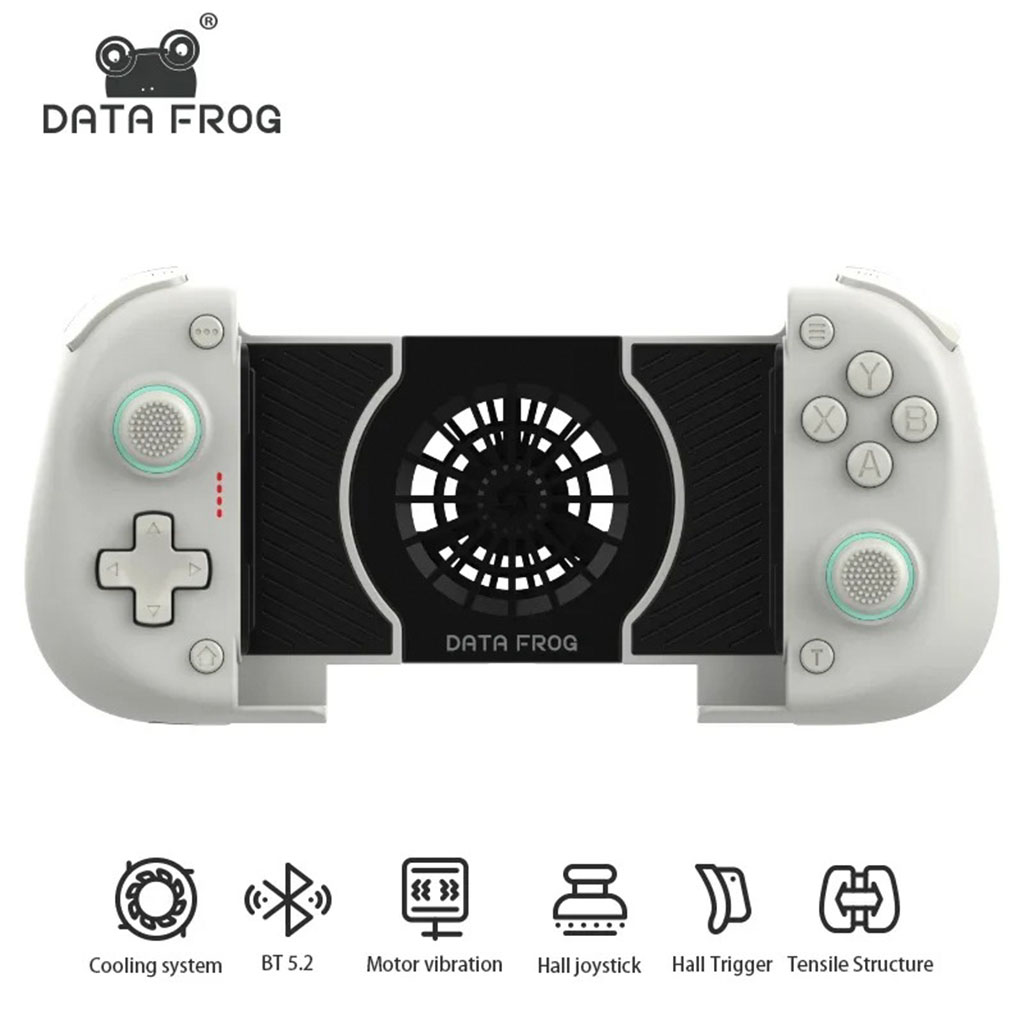 وحدة تحكم ألعاب للهواتف الذكية DATA FROG X3 بلوتوث مع مبرد