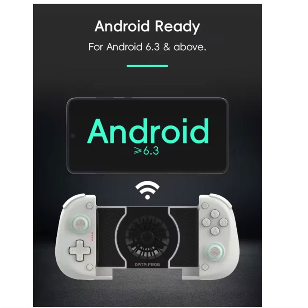 وحدة تحكم ألعاب للهواتف الذكية DATA FROG X3 بلوتوث مع مبرد