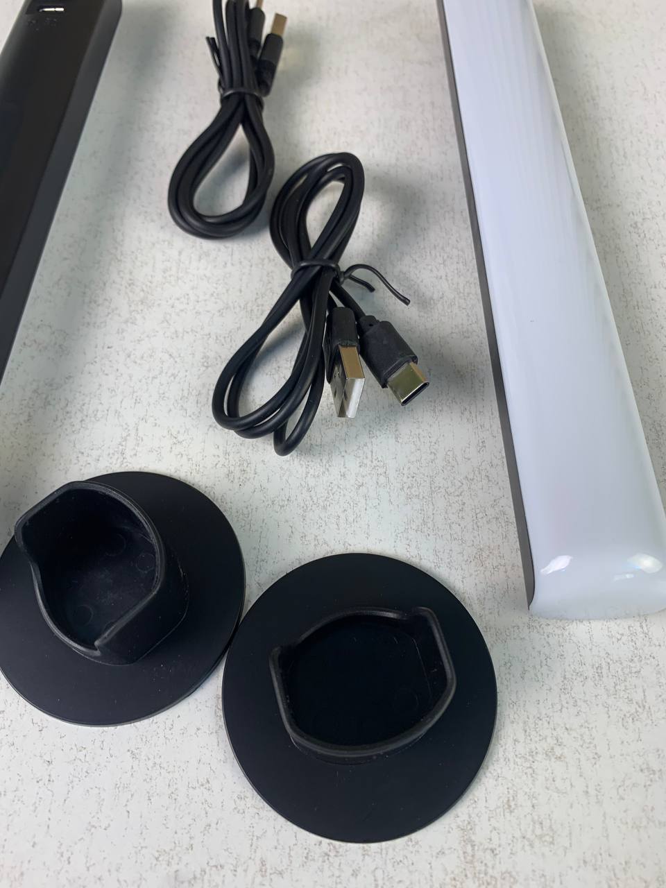 شريط إضاءة LED RGB متزامن مع الموسيقى، قطعتان، 8 أوضاع
